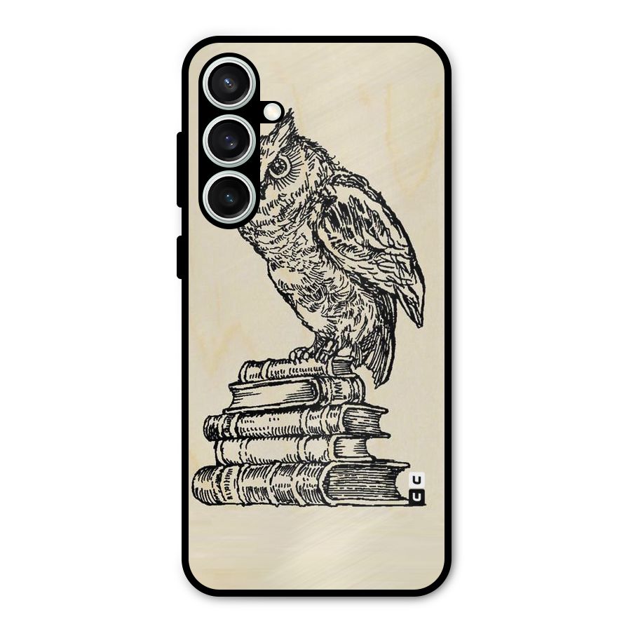 Book Owl Metal Back Case for Galaxy S23 FE
