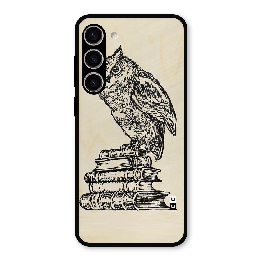 Book Owl Metal Back Case for Galaxy S23 Plus