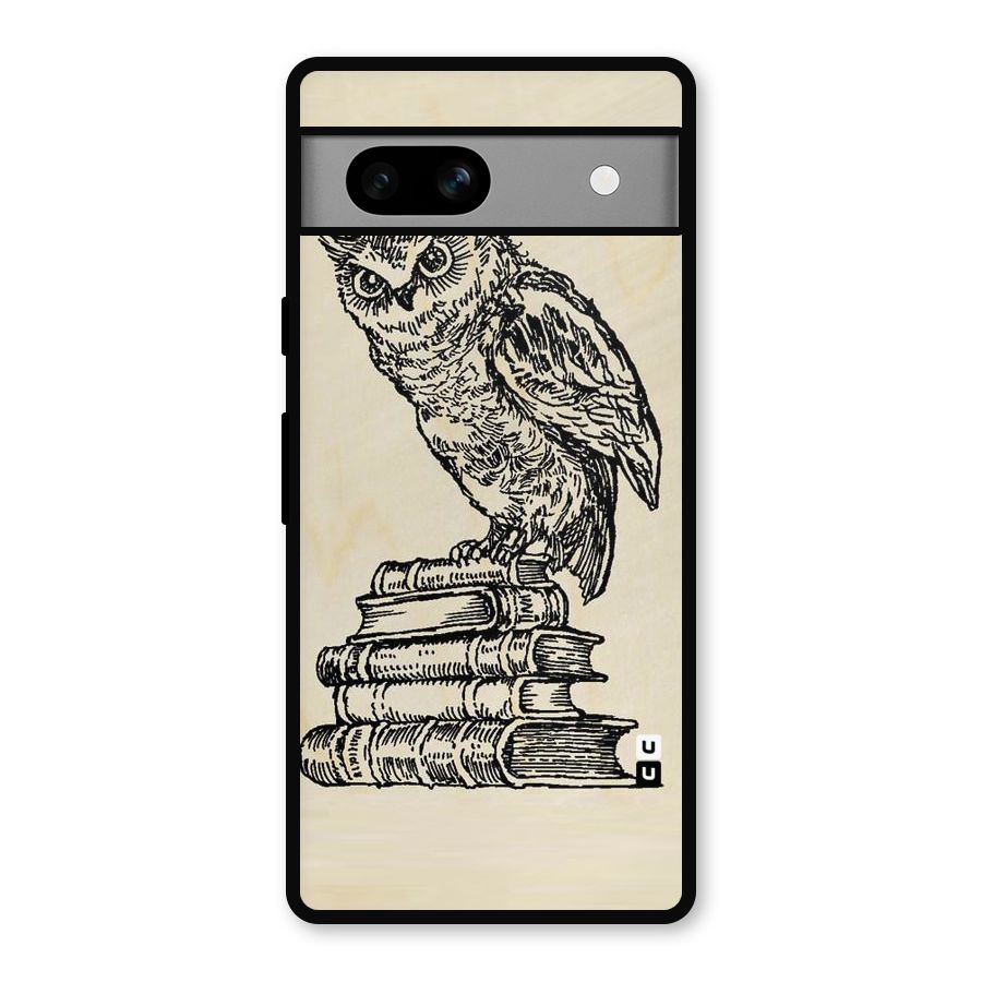 Book Owl Metal Back Case for Google Pixel 7a