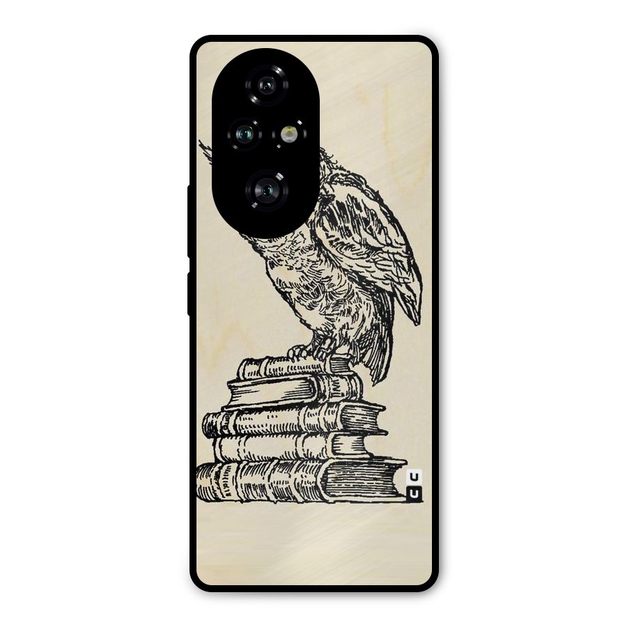 Book Owl Metal Back Case for Honor 200 Pro