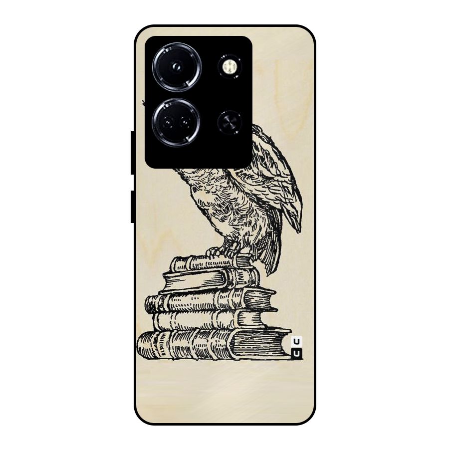 Book Owl Metal Back Case for Infinix Note 30 5G