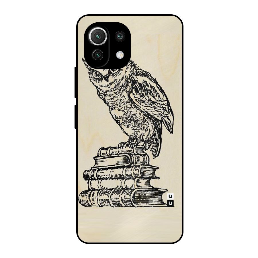 Book Owl Metal Back Case for Mi 11 Lite NE 5G