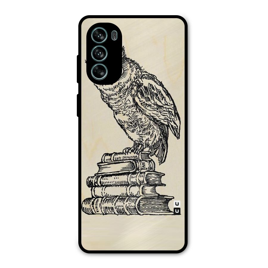 Book Owl Metal Back Case for Moto G62