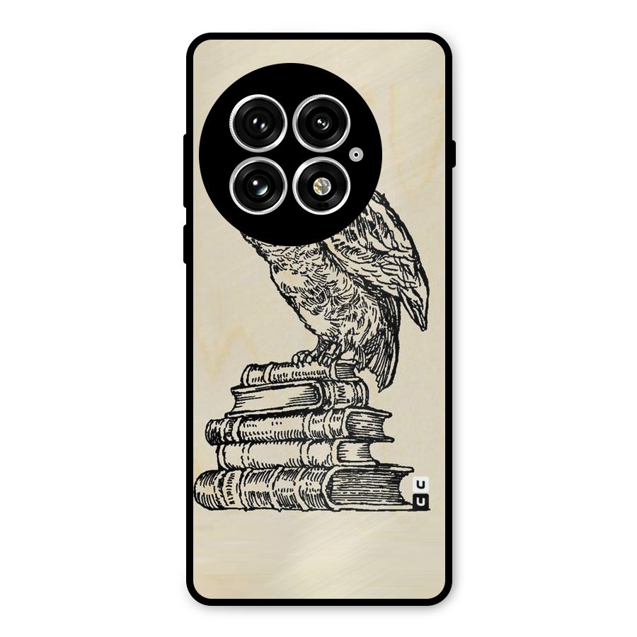 Book Owl Metal Back Case for OnePlus 13