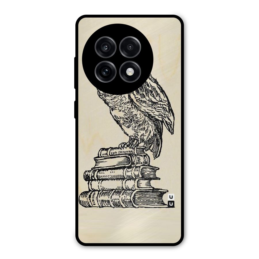 Book Owl Metal Back Case for OnePlus 13R