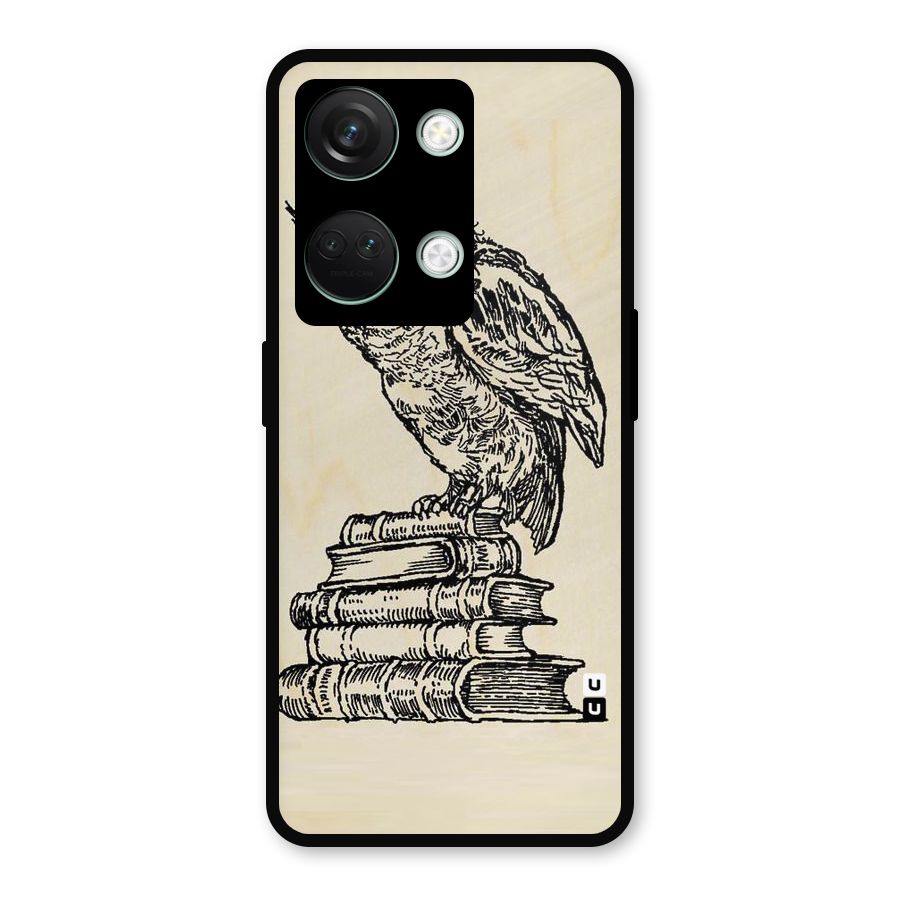 Book Owl Metal Back Case for OnePlus Nord 3
