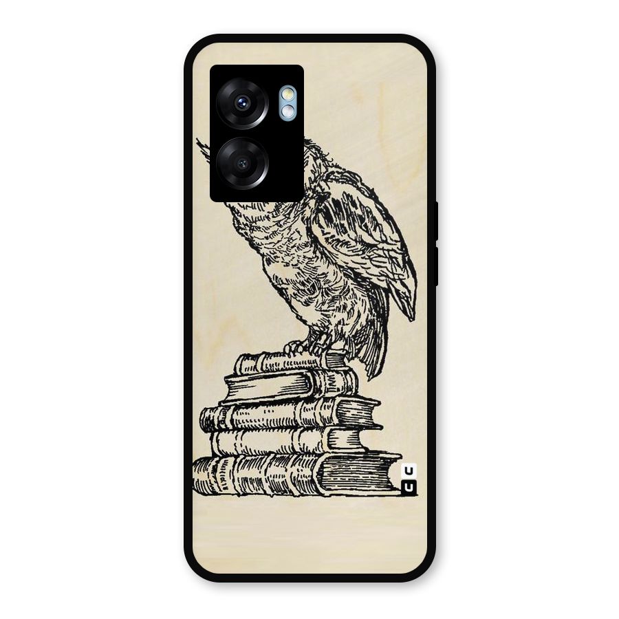 Book Owl Metal Back Case for Oppo K10 (5G)
