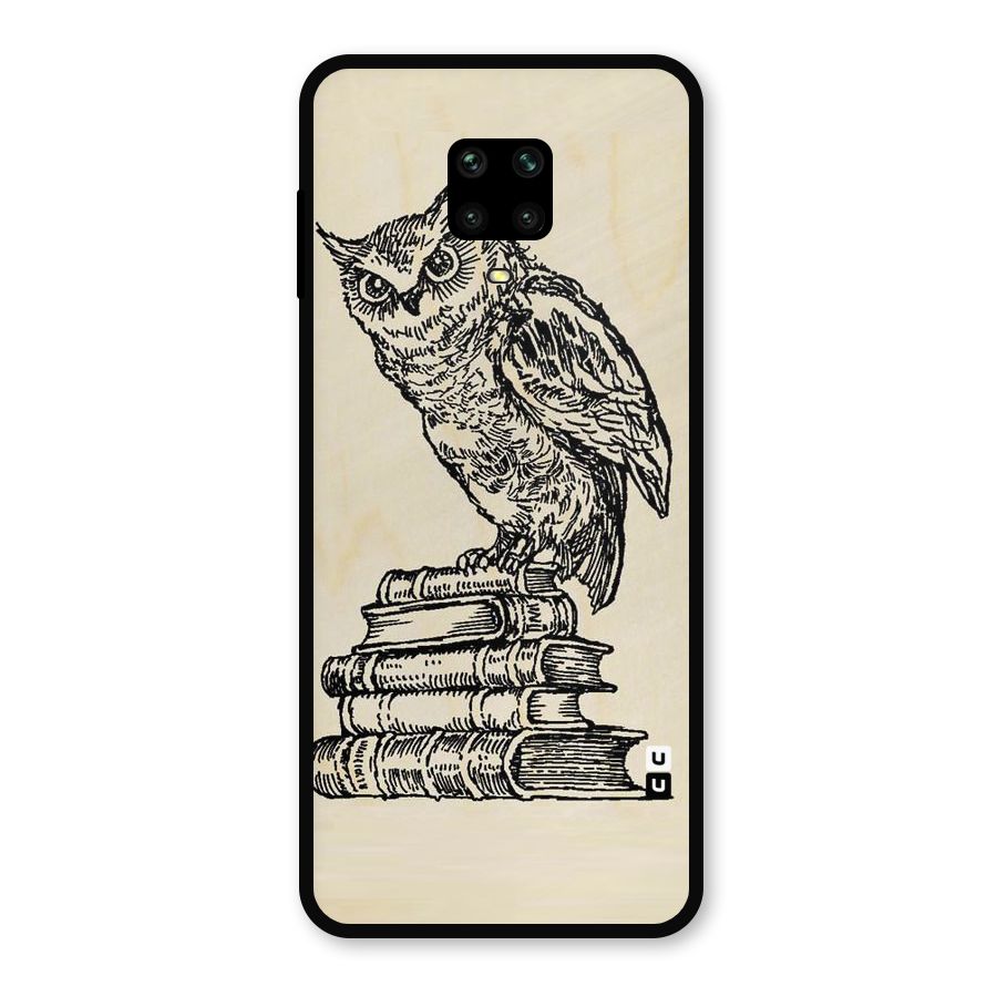 Book Owl Metal Back Case for Poco M2