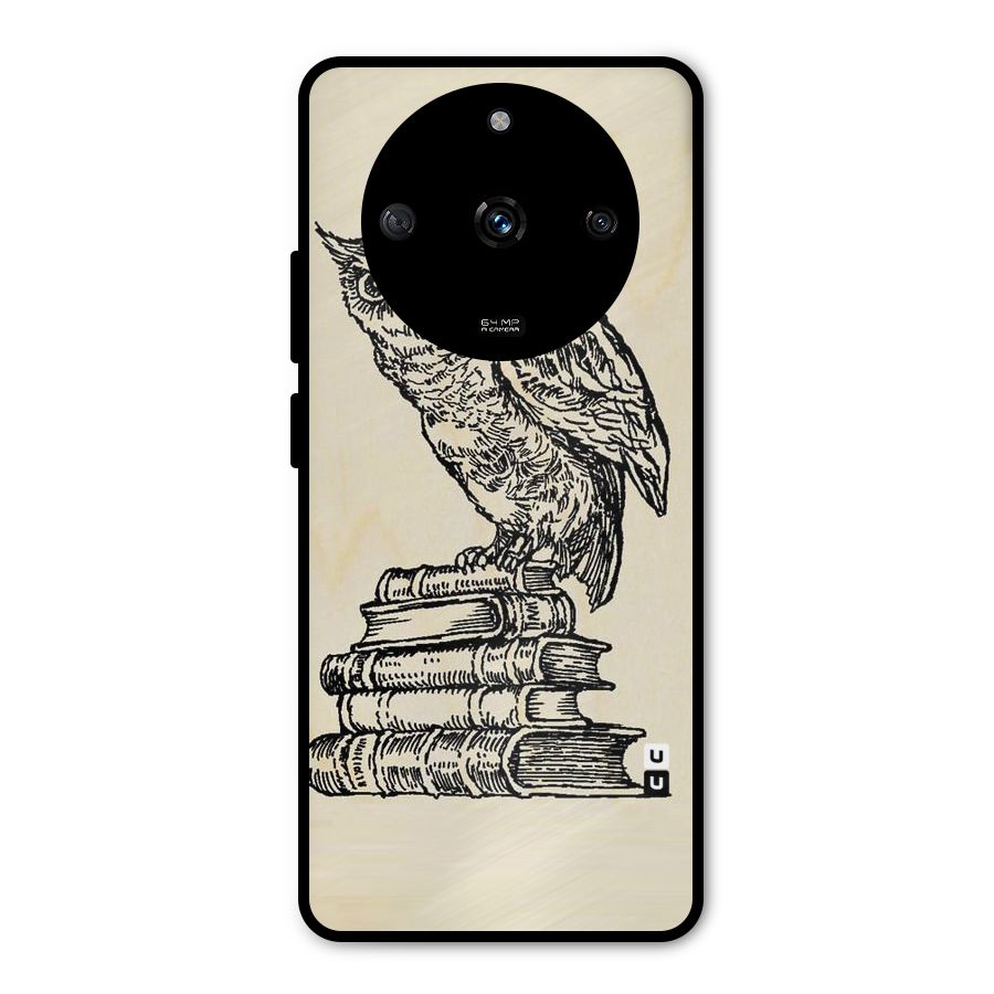 Book Owl Metal Back Case for Realme Narzo 60 5G
