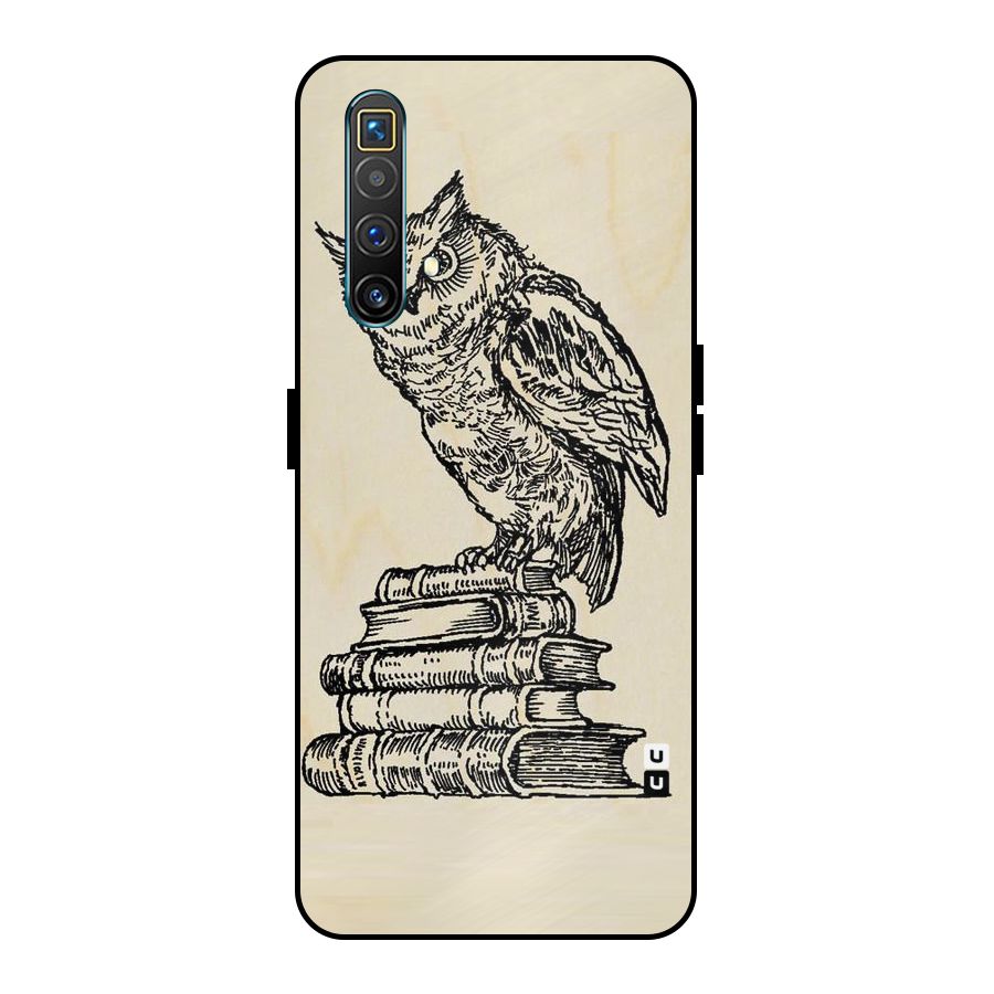 Book Owl Metal Back Case for Realme X3 SuperZoom