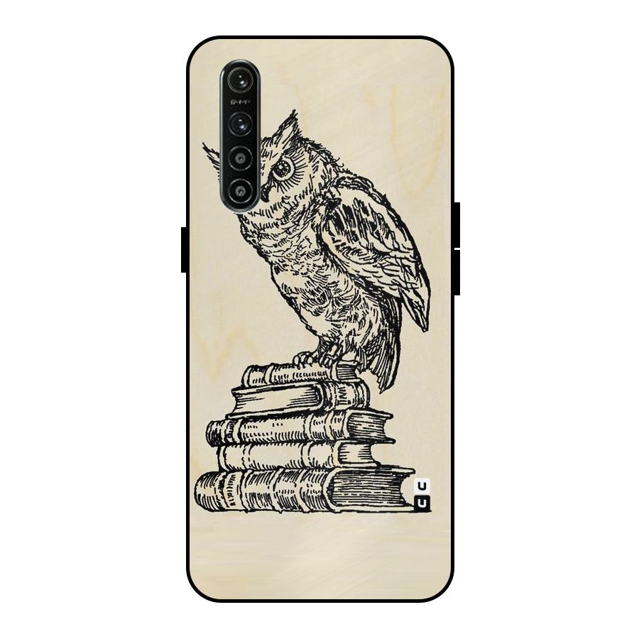 Book Owl Metal Back Case for Realme XT