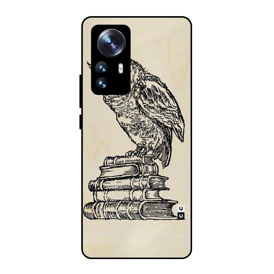 Book Owl Metal Back Case for Xiaomi 12 Pro