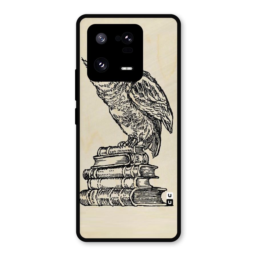 Book Owl Metal Back Case for Xiaomi 13 Pro