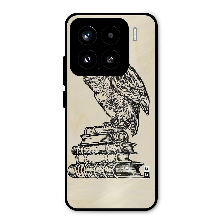 Book Owl Metal Back Case for Xiaomi 15