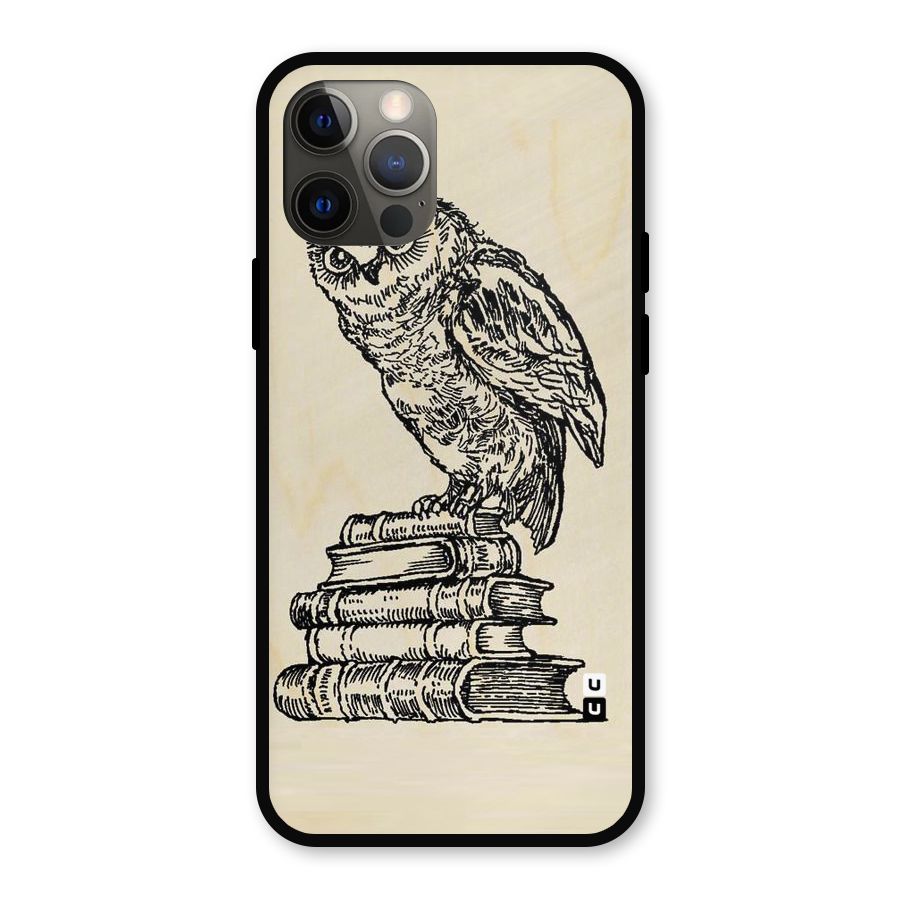 Book Owl Metal Back Case for iPhone 12 Pro