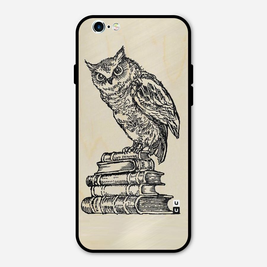 Book Owl Metal Back Case for iPhone 6 6s