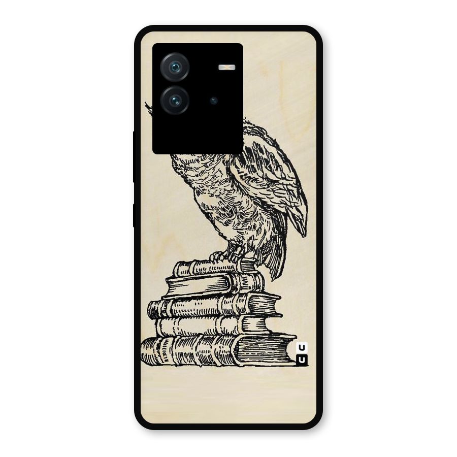 Book Owl Metal Back Case for iQOO Neo 6 5G
