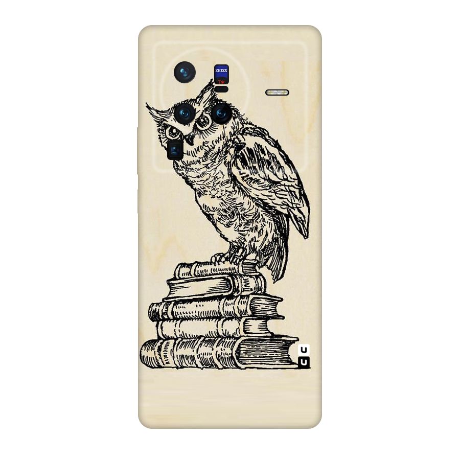 Book Owl Original Polycarbonate Back Case for Vivo X80