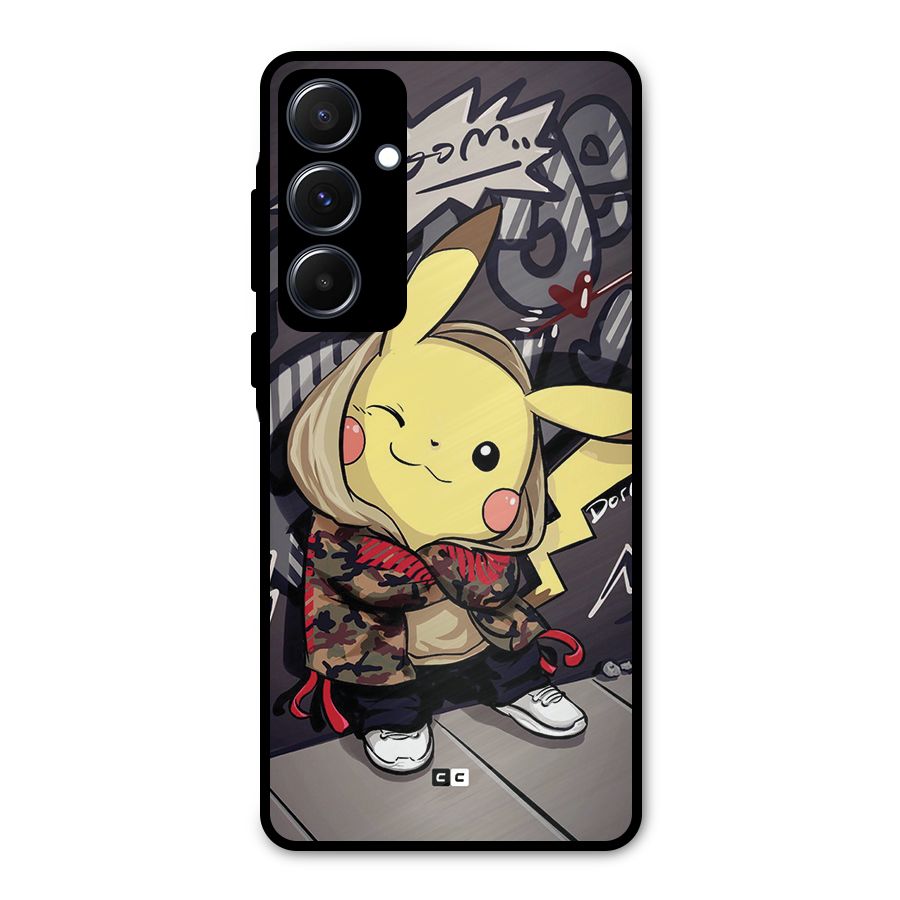 Boom Fun Metal Back Case for Galaxy A55