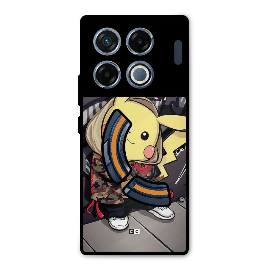 Boom Fun Metal Back Case for Infinix GT 20 Pro