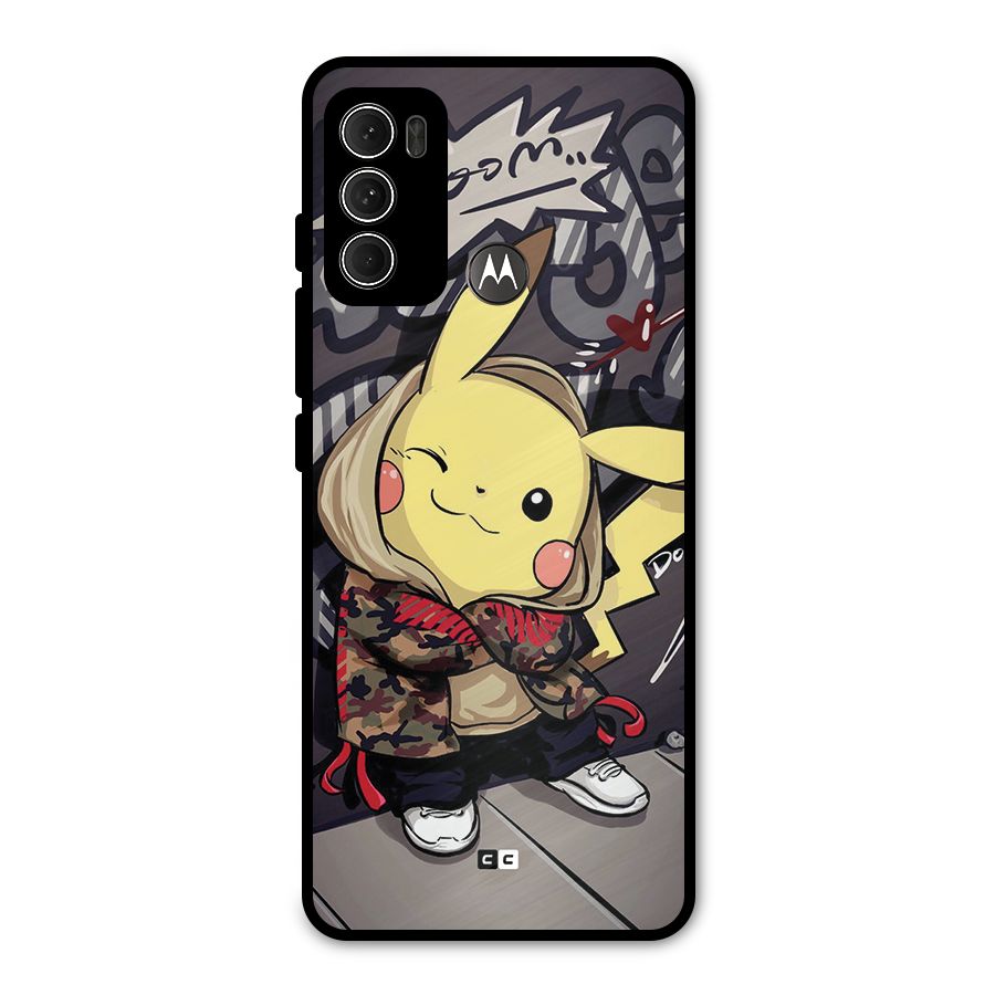 Boom Fun Metal Back Case for Moto G60