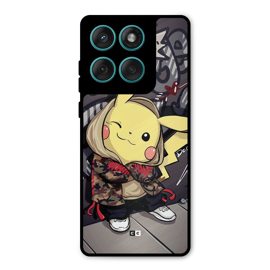 Boom Fun Metal Back Case for Motorola Edge 60
