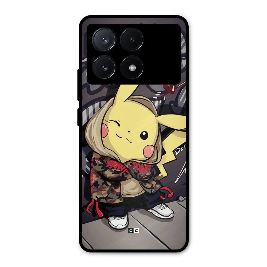 Boom Fun Metal Back Case for Poco X6 Pro