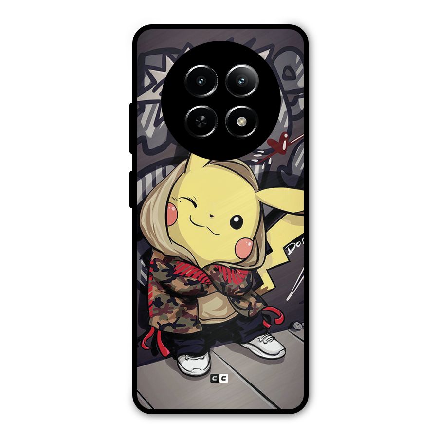 Boom Fun Metal Back Case for Realme 12x 5G