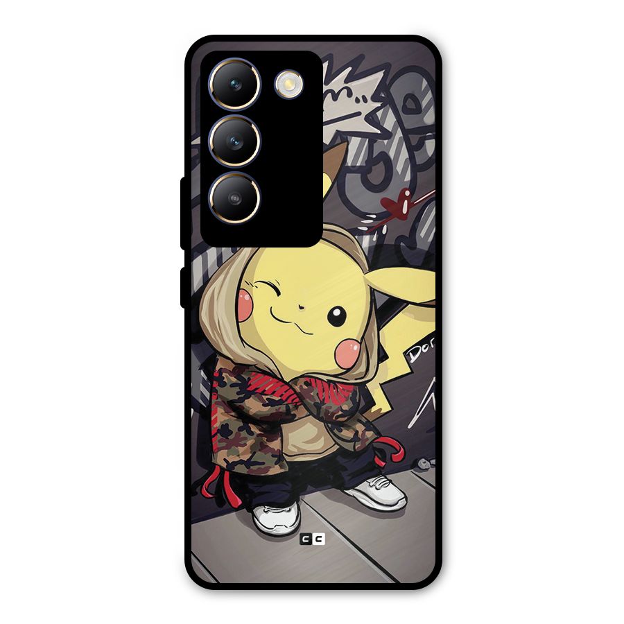 Boom Fun Metal Back Case for Vivo T3 5G