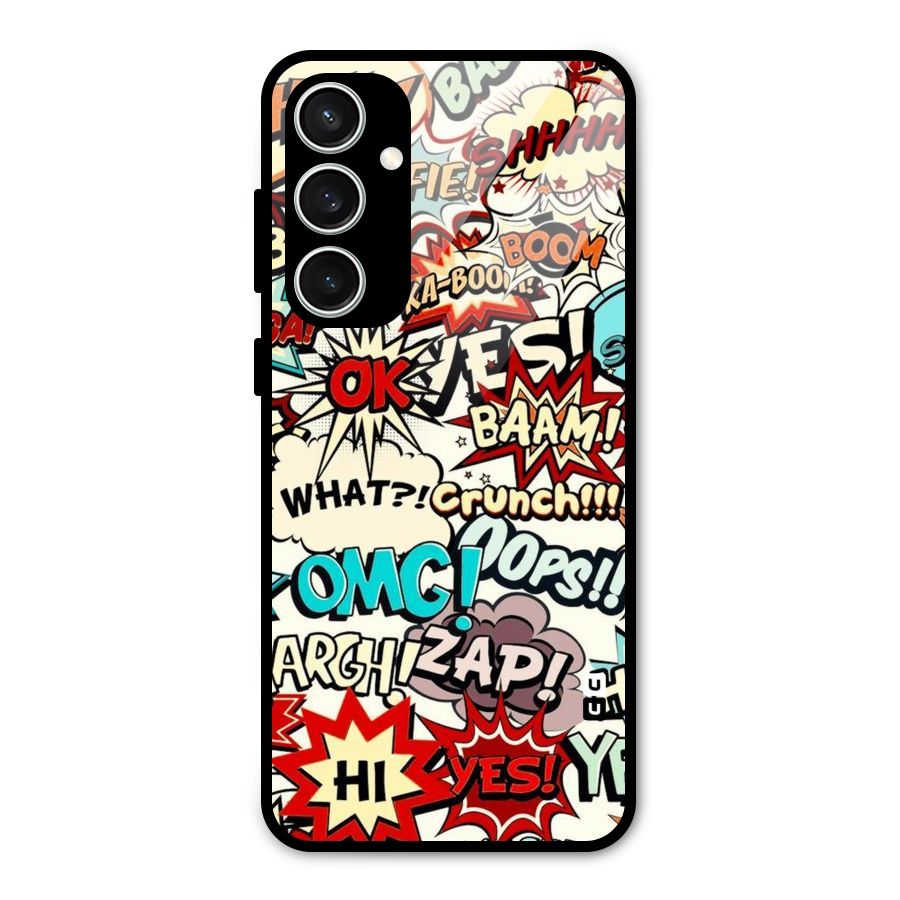 Boom Zap Glass Back Case for Galaxy S23 FE