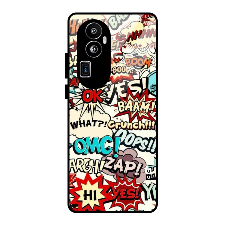 Boom Zap Glass Back Case for Oppo Reno10 Pro Plus