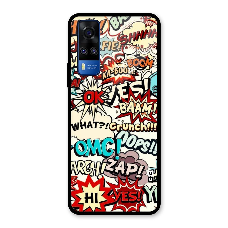 Boom Zap Glass Back Case for Vivo Y31
