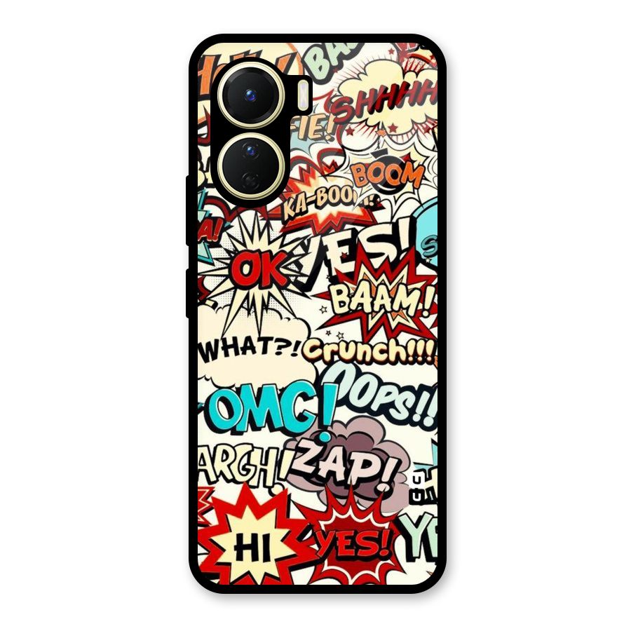 Boom Zap Glass Back Case for Vivo Y56