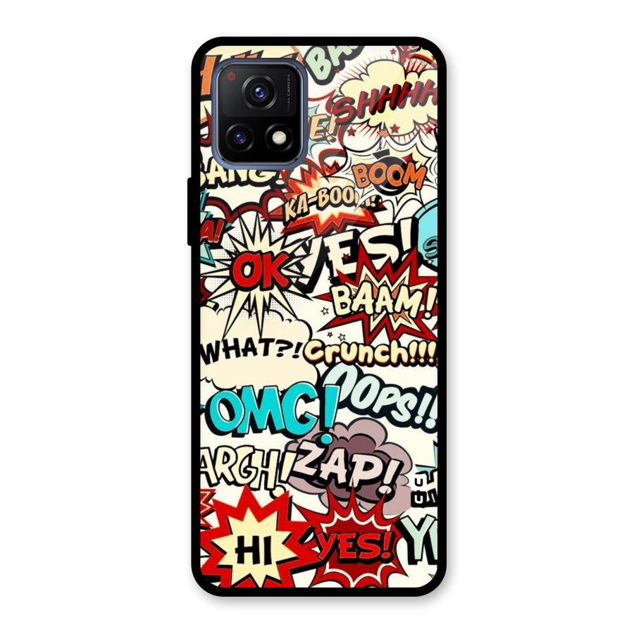 Boom Zap Glass Back Case for Vivo Y72 5G