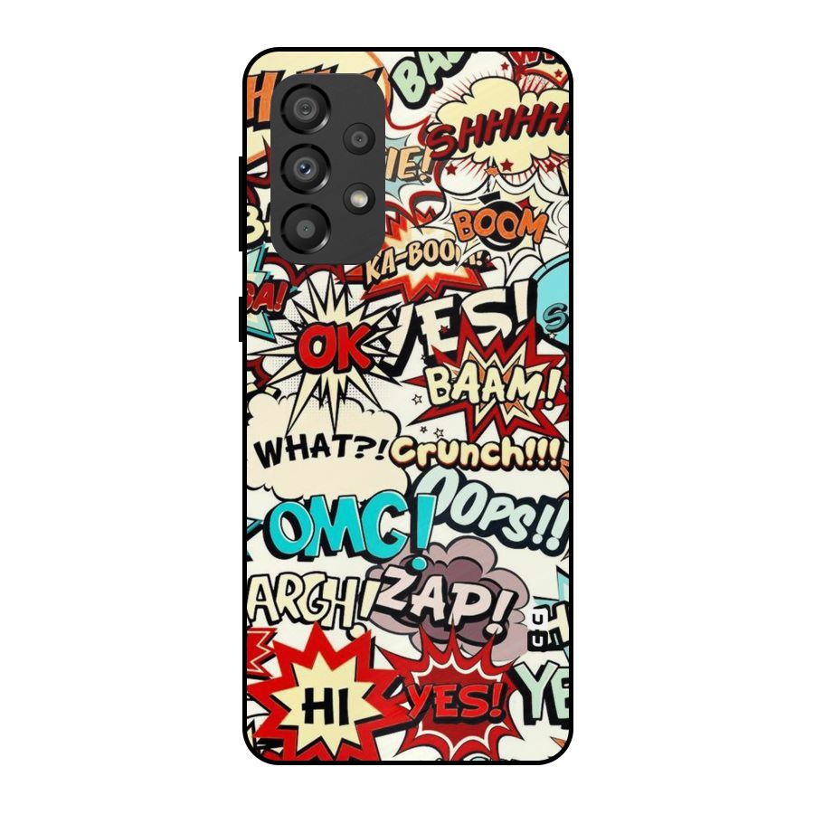 Boom Zap Metal Back Case for Galaxy A33 5G