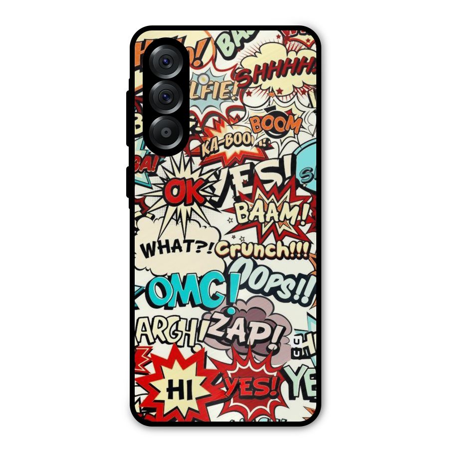 Boom Zap Metal Back Case for Galaxy A56