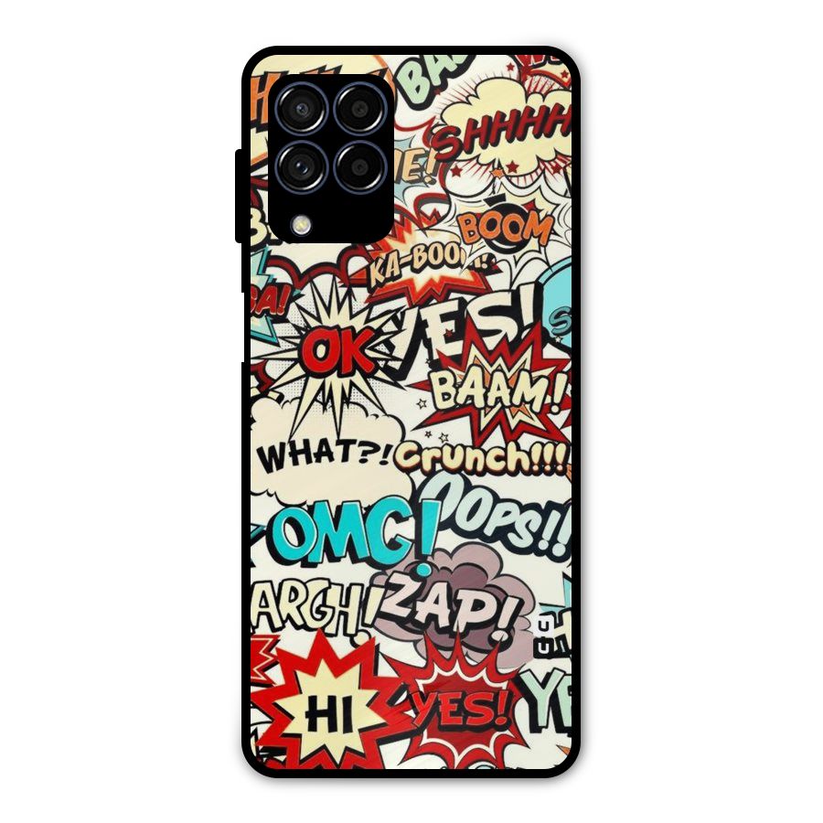 Boom Zap Metal Back Case for Galaxy M53 5G