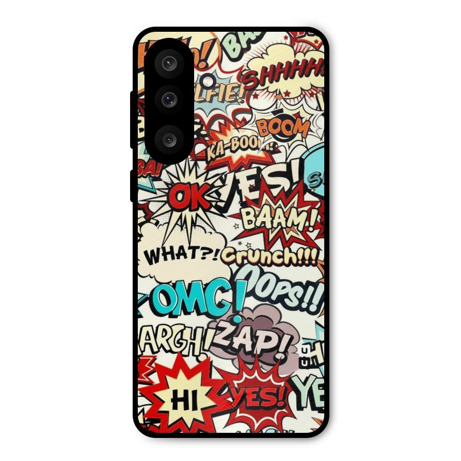 Boom Zap Metal Back Case for Galaxy M56