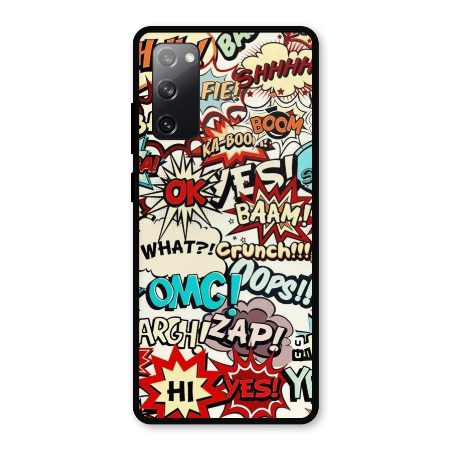 Boom Zap Metal Back Case for Galaxy S20 FE 5G