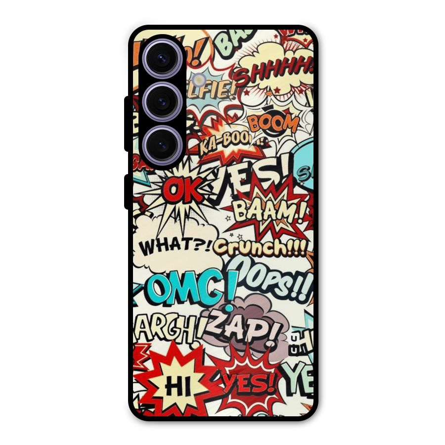 Boom Zap Metal Back Case for Galaxy S24