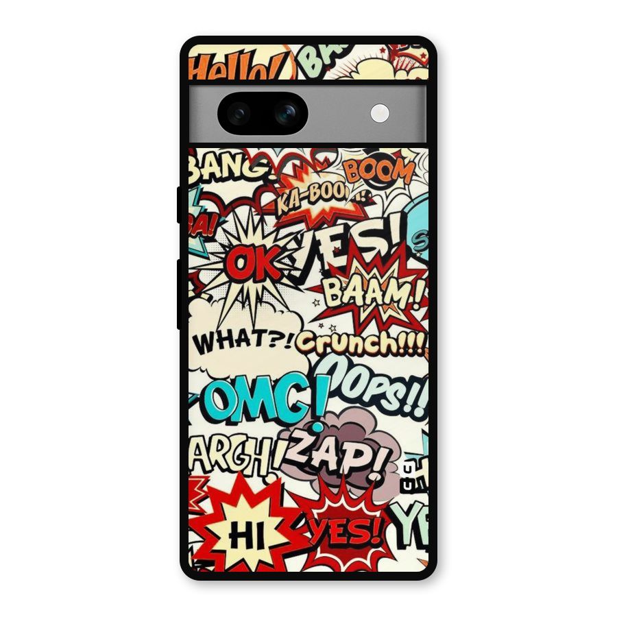 Boom Zap Metal Back Case for Google Pixel 7a