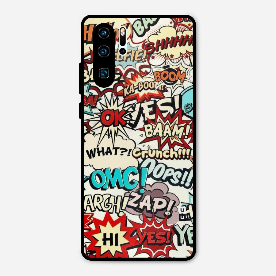 Boom Zap Metal Back Case for Huawei P30 Pro