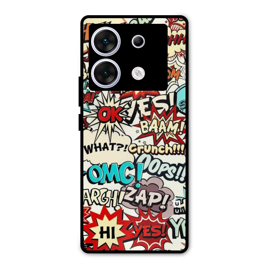 Boom Zap Metal Back Case for Infinix Zero 30 5G