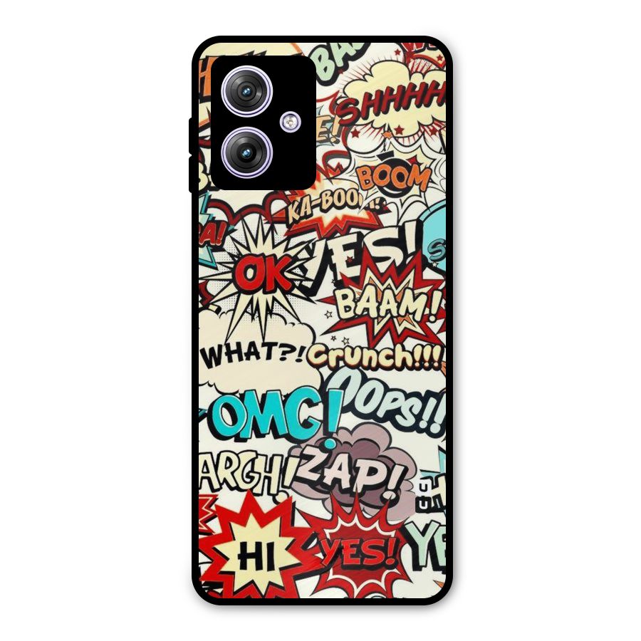 Boom Zap Metal Back Case for Moto G64