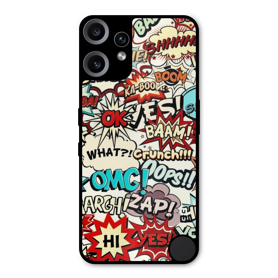Boom Zap Metal Back Case for Nothing CMF Phone 2 Pro