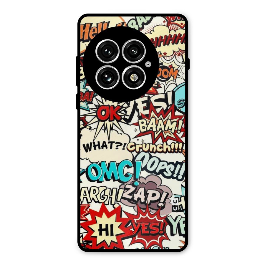 Boom Zap Metal Back Case for OnePlus 13