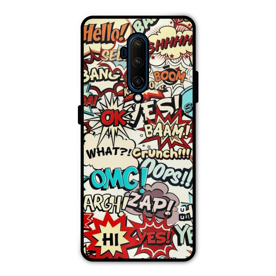 Boom Zap Metal Back Case for OnePlus 7T Pro