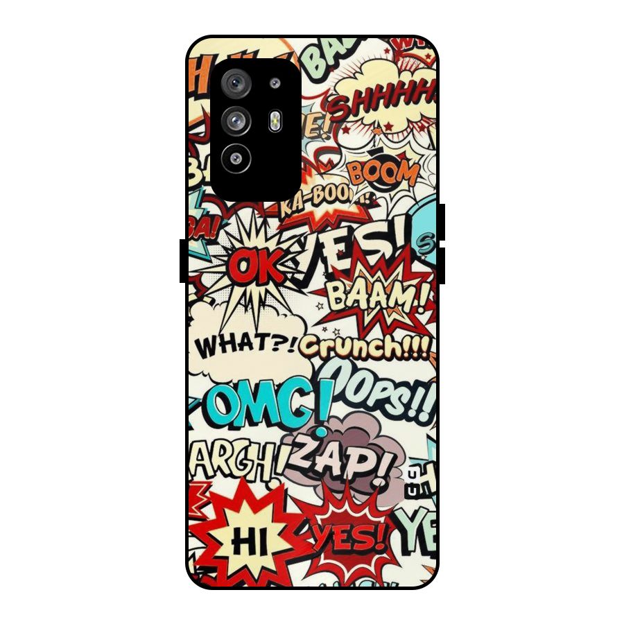 Boom Zap Metal Back Case for Oppo F19 Pro Plus 5G