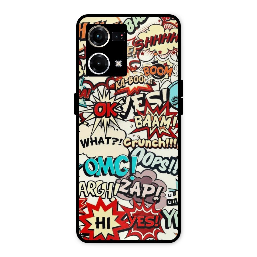 Boom Zap Metal Back Case for Oppo F21s Pro 4G