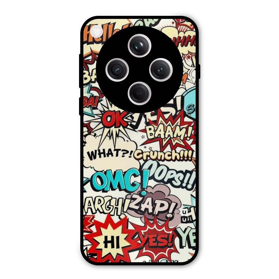 Boom Zap Metal Back Case for Oppo Find X8
